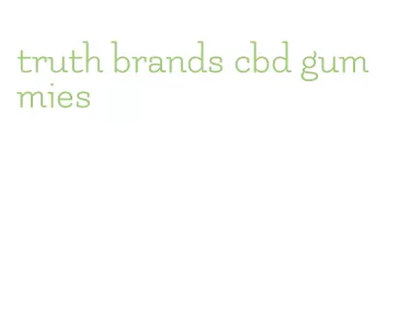truth brands cbd gummies