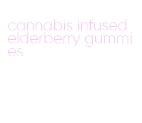 cannabis infused elderberry gummies