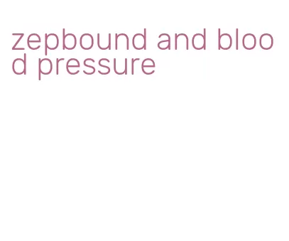 zepbound and blood pressure
