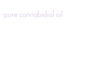pure cannabidiol oil