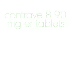 contrave 8 90 mg er tablets
