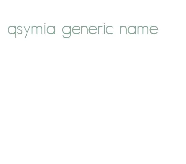 qsymia generic name