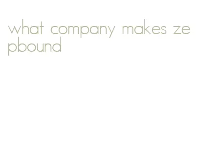 what company makes zepbound