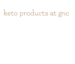 keto products at gnc
