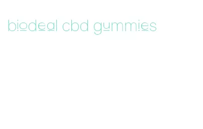 biodeal cbd gummies