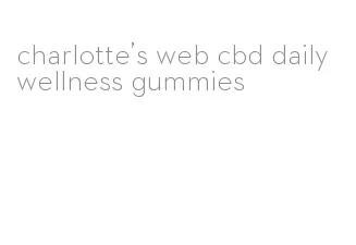 charlotte's web cbd daily wellness gummies