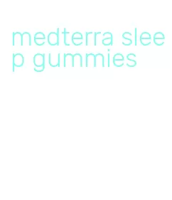 medterra sleep gummies