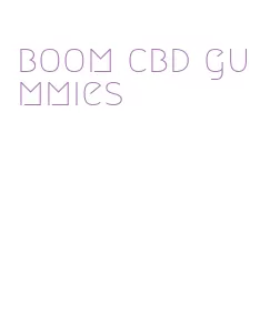 boom cbd gummies