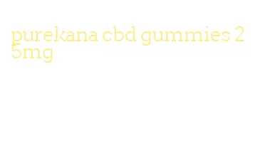 purekana cbd gummies 25mg