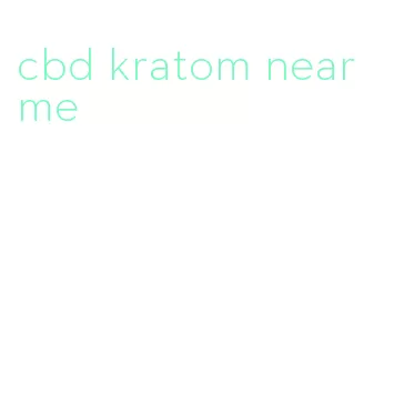 cbd kratom near me