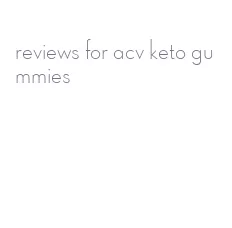 reviews for acv keto gummies