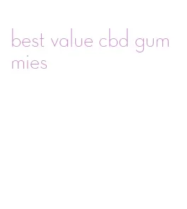 best value cbd gummies