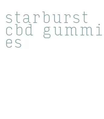starburst cbd gummies