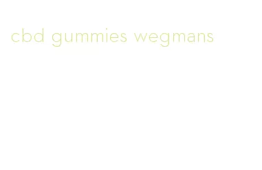 cbd gummies wegmans