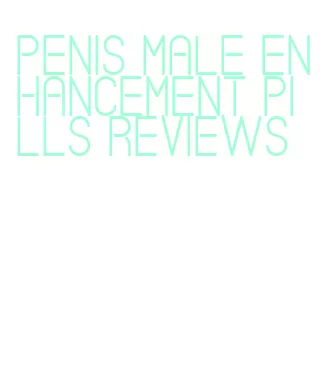penis male enhancement pills reviews