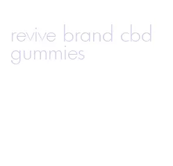 revive brand cbd gummies