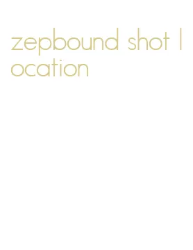 zepbound shot location