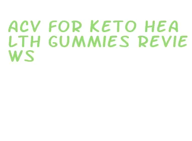 acv for keto health gummies reviews