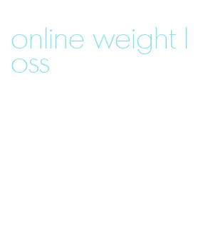 online weight loss