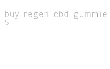 buy regen cbd gummies