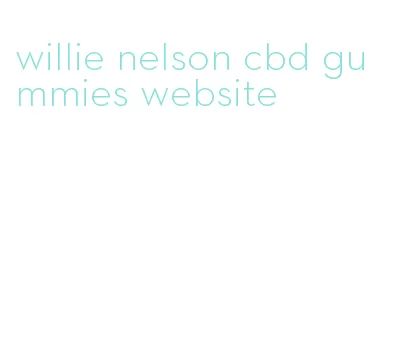 willie nelson cbd gummies website