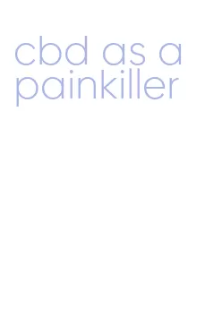 cbd as a painkiller