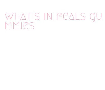 what's in feals gummies