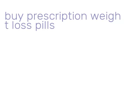 buy prescription weight loss pills