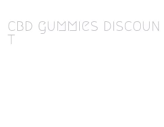 cbd gummies discount