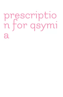 prescription for qsymia