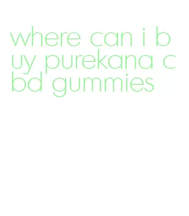 where can i buy purekana cbd gummies