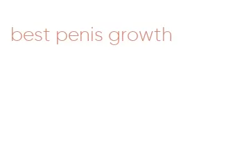 best penis growth