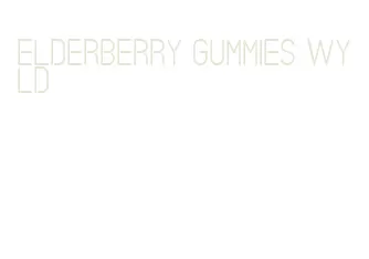 elderberry gummies wyld