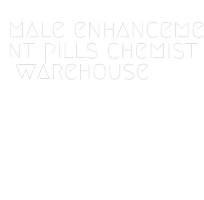 male enhancement pills chemist warehouse
