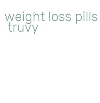 weight loss pills truvy