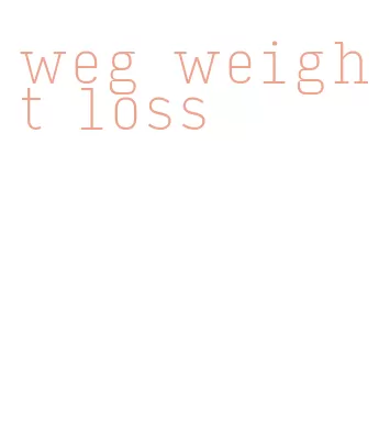 weg weight loss