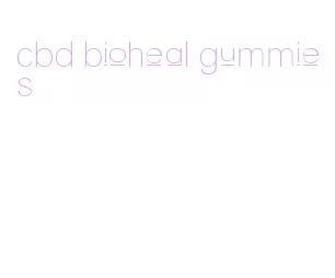 cbd bioheal gummies