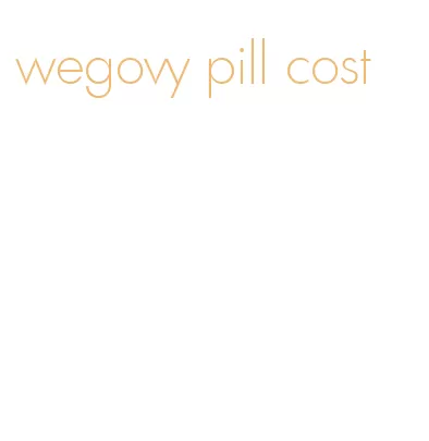 wegovy pill cost