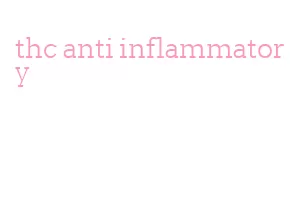 thc anti inflammatory