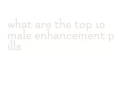 what are the top 10 male enhancement pills