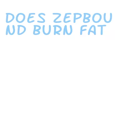 does zepbound burn fat