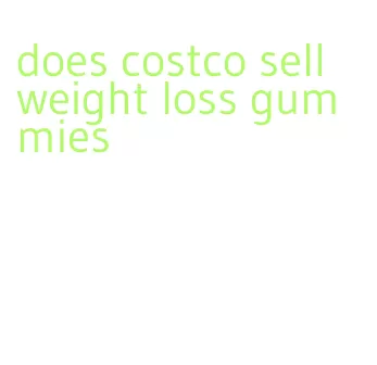 does costco sell weight loss gummies
