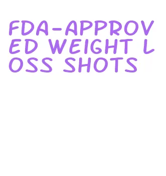 fda-approved weight loss shots