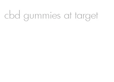 cbd gummies at target