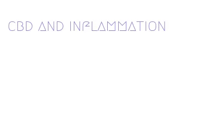 cbd and inflammation