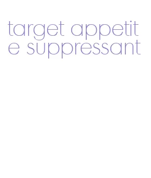 target appetite suppressant