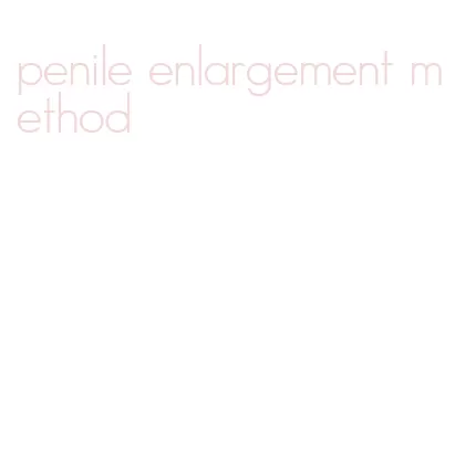 penile enlargement method