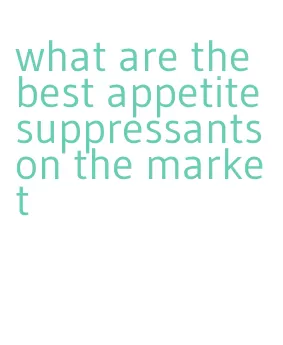 what are the best appetite suppressants on the market