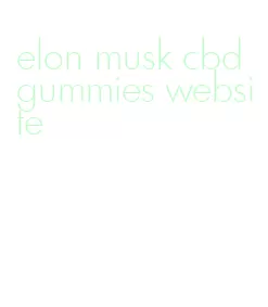 elon musk cbd gummies website