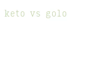 keto vs golo